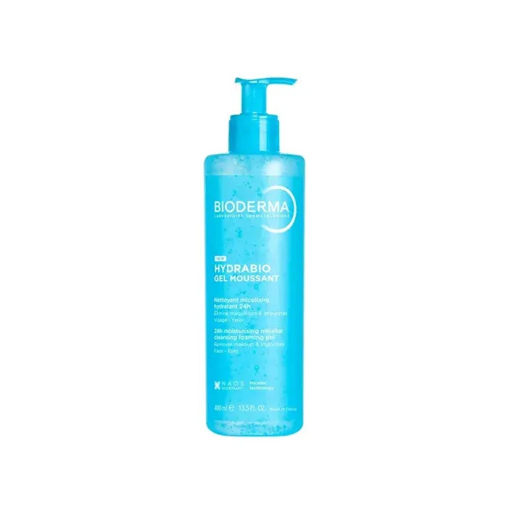 BIODERMA Hydrabio 24h Moisturizing Micellar Cleansing Foaming Gel 400ml