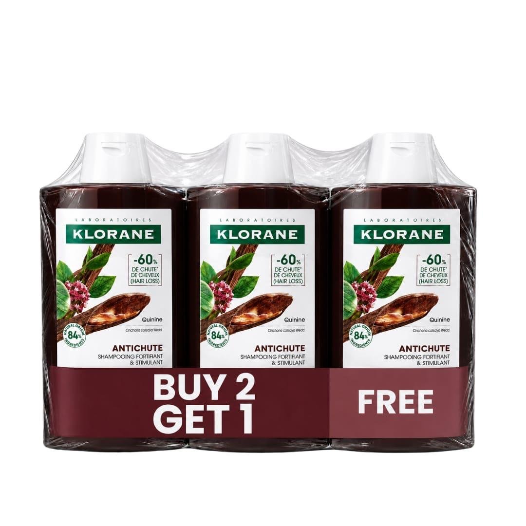 Buy 2 Get 1 - Klorane Quinine Anti Hair Loss Shampoo 400 Ml