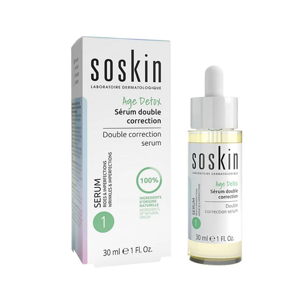 Soskin Age Detox Double Correction Serum 30ml