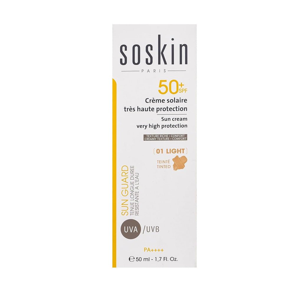SOSKIN Tinted Sunscreen SPF 50+ 01 Light