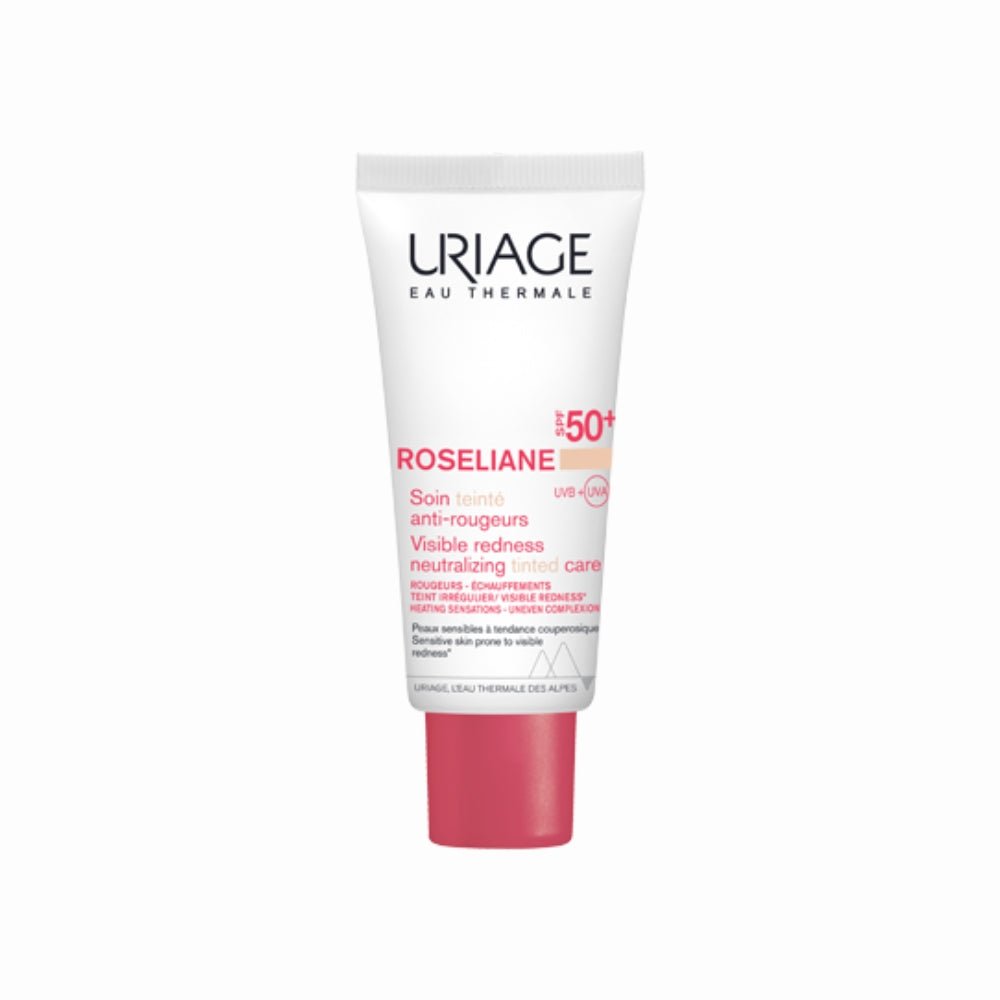 URIAGE Roseliane Visible Redness Neutralizing Light Tinted Care CC Cream SPF 50 + 40 ML