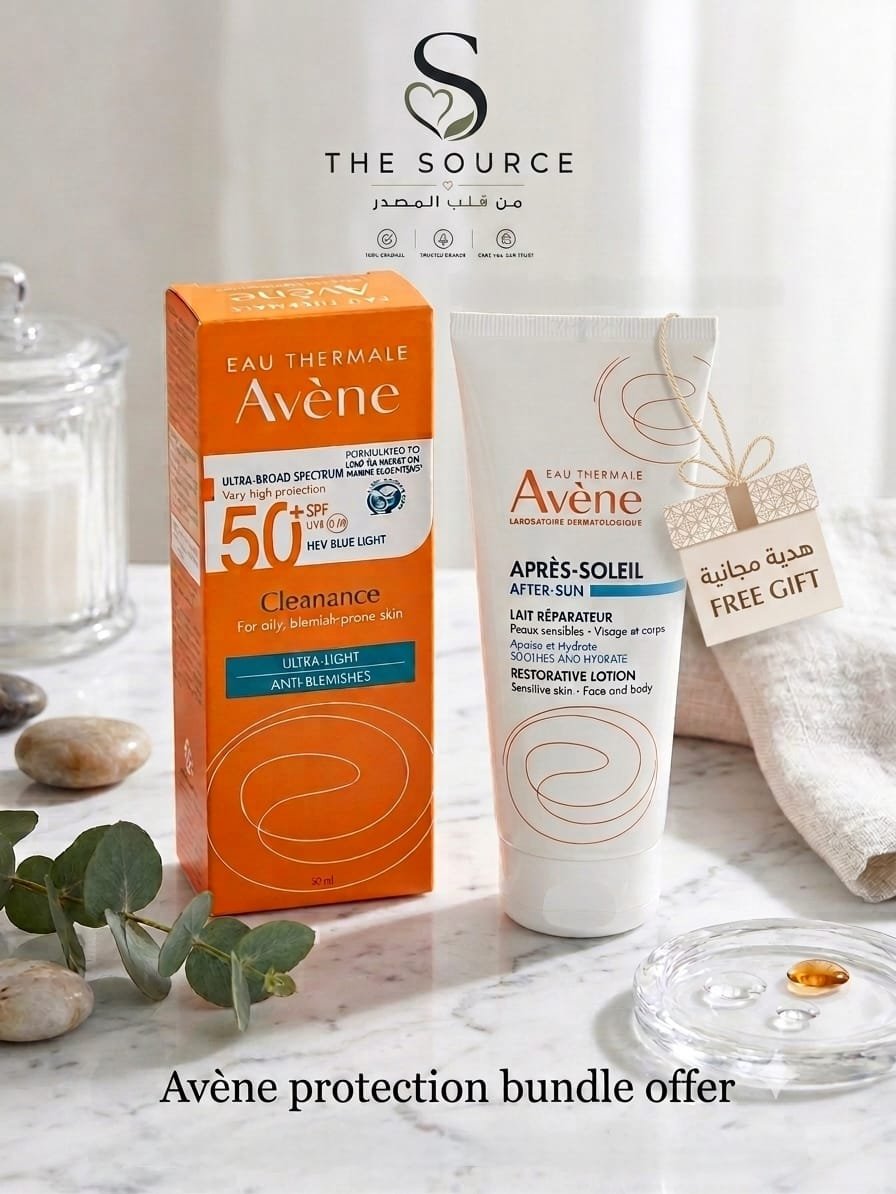 Avene soins solaires cleanance solaire spf50+ bundle free après soleil