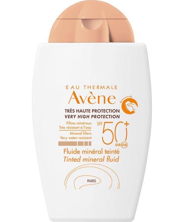 AVENE Soins Solaires Fluide Mineral Teintée SPF 50+ 40ml