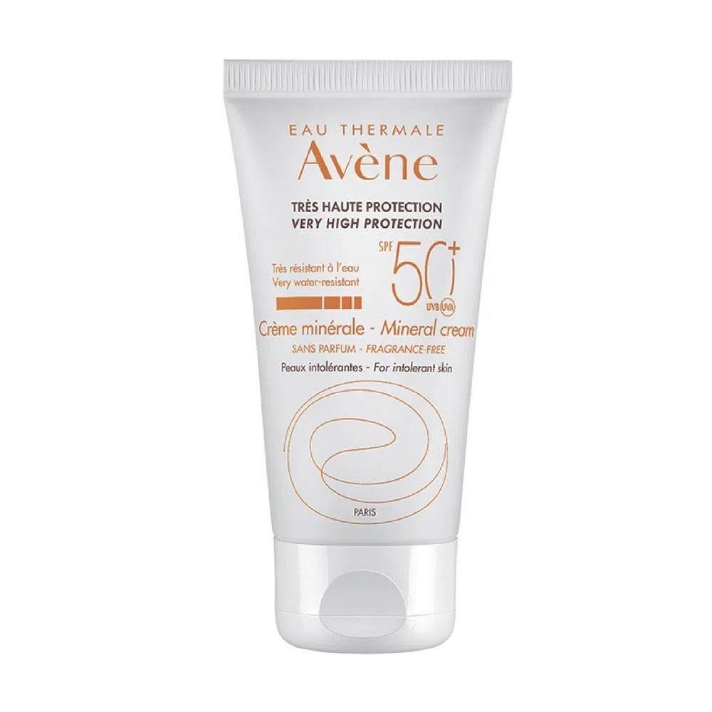 AVENE Soins Solaires Creme Minerale SPF50+ 50ml